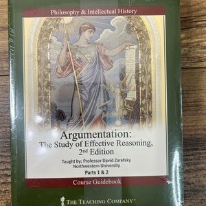 Argumentation Course Guidebook philosophy & Intellectual history 2nd edition DVD
